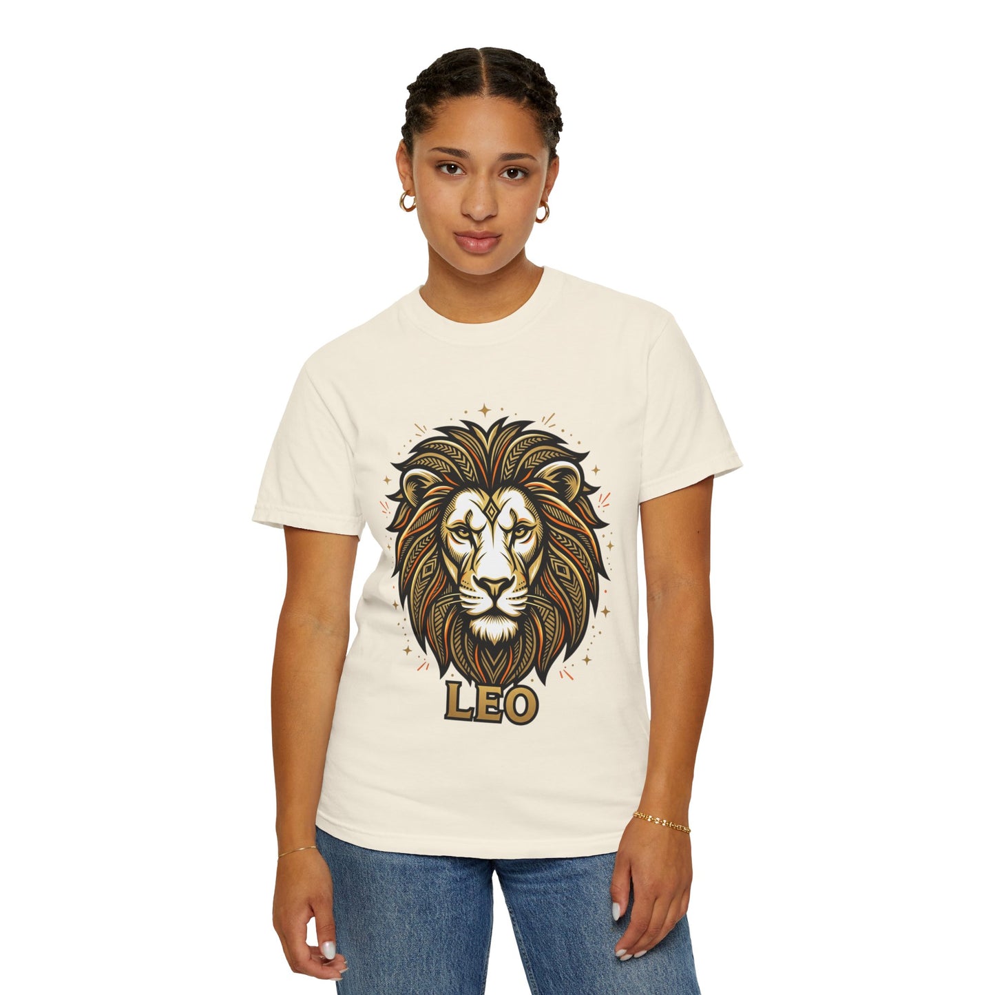 Leo Zodiac Lion T-Shirt — Bold Astrology Graphic Tee
