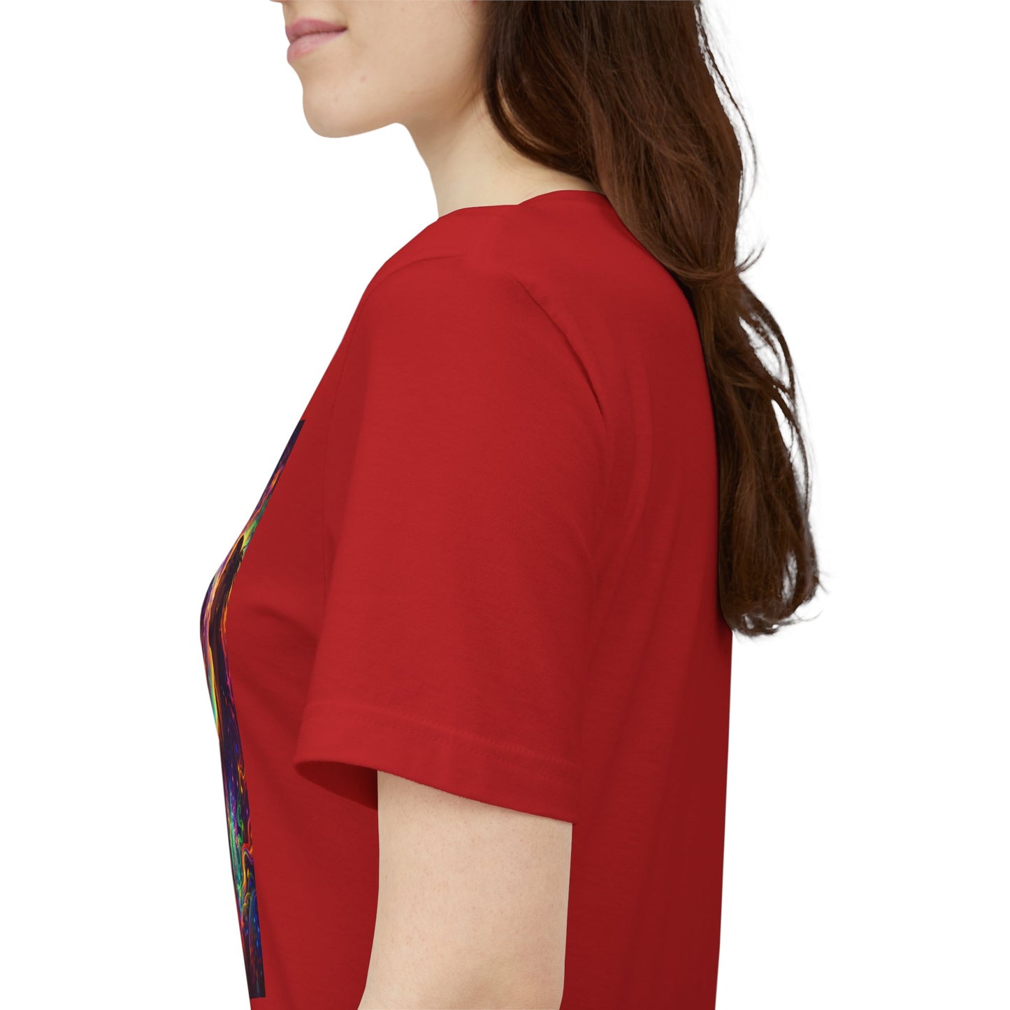 Psychedelic Session T-Shirt — Cosmic Portrait Graphic Tee