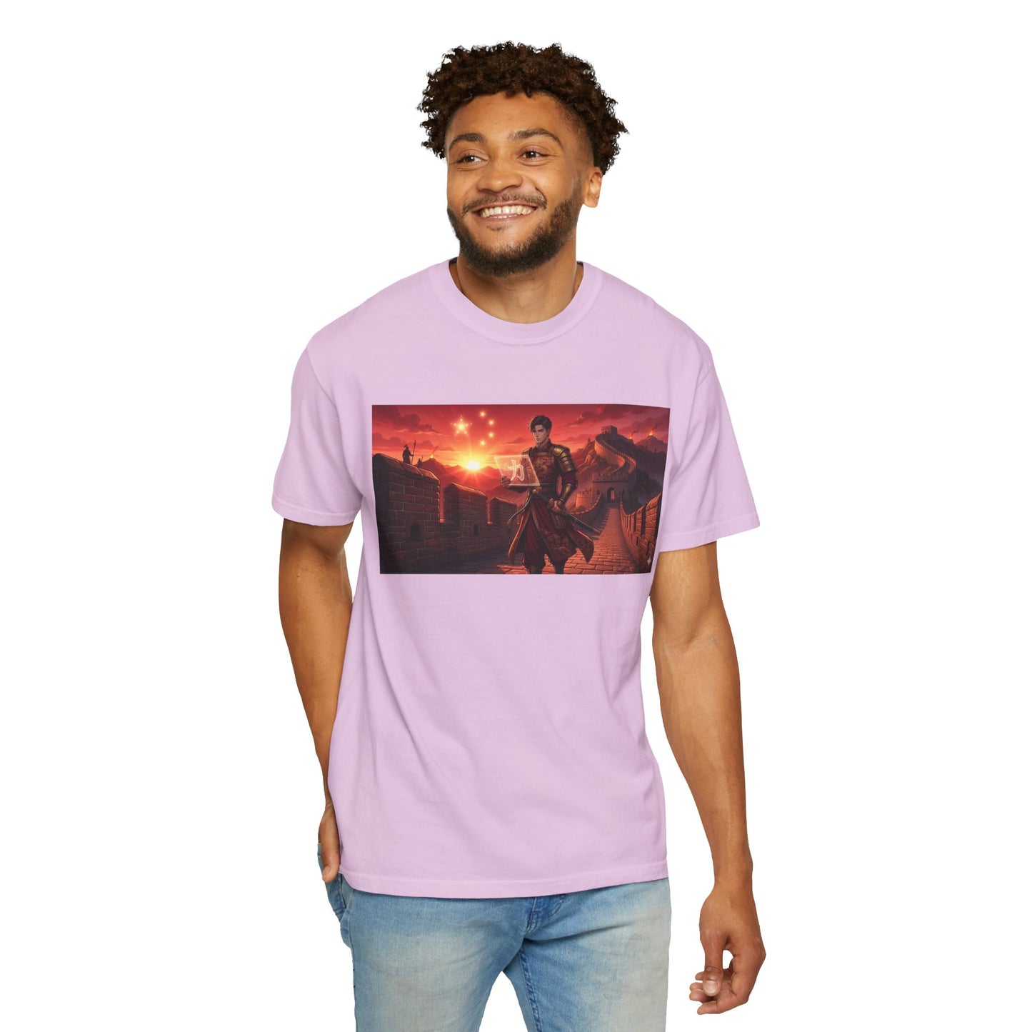 Scout Regiment Sunset T-Shirt — Anime Military Wall Scene