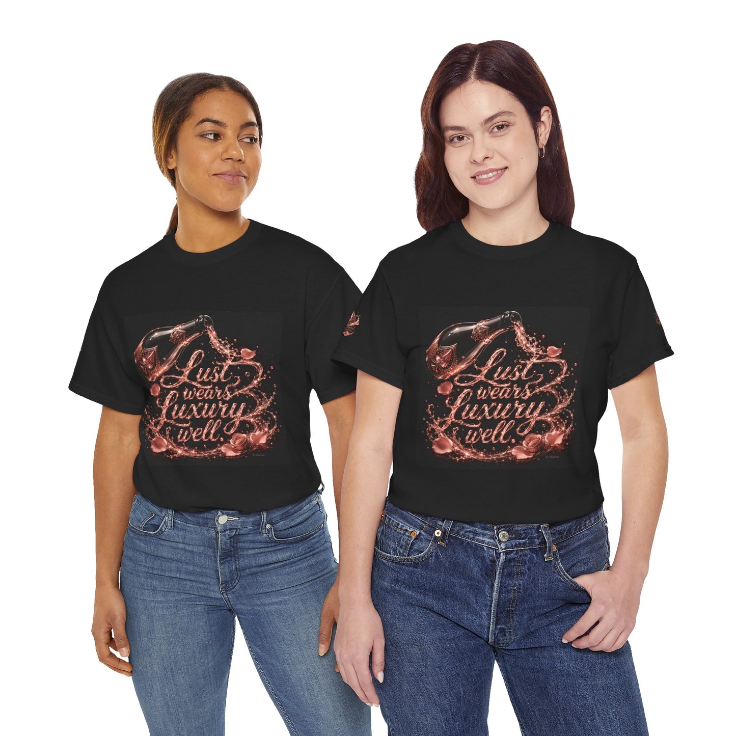 Lust Treats Luxury Well T-Shirt – Vintage Script Graphic Tee