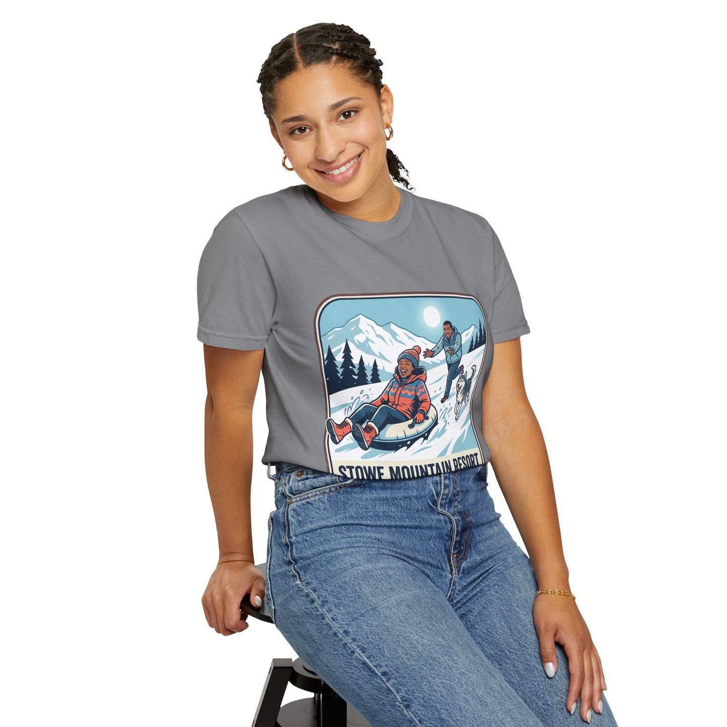 Stowe Mountain Resort Snow Tubing T-Shirt