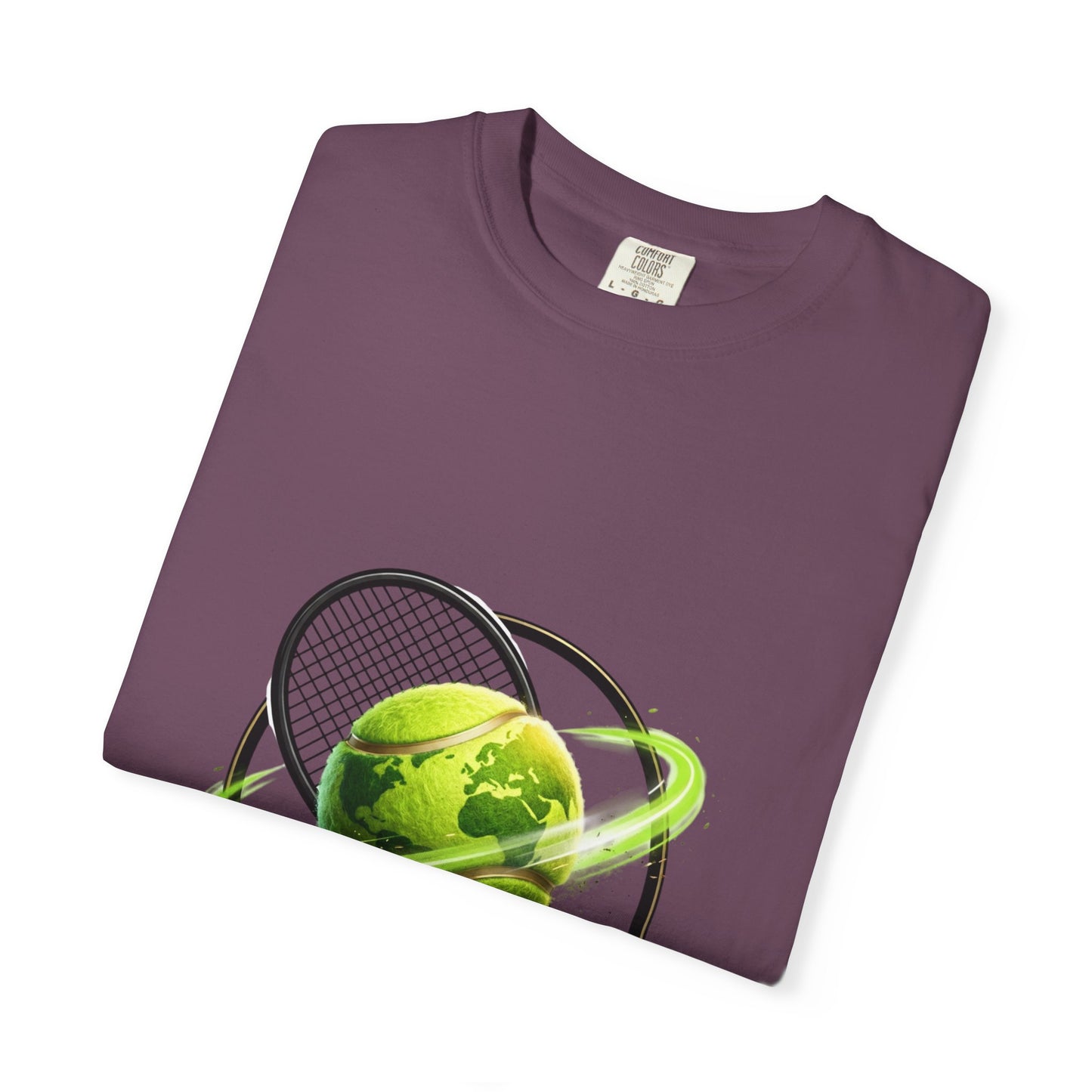 Tennis Globe T‑Shirt — "United Through the Game" Sports Tee