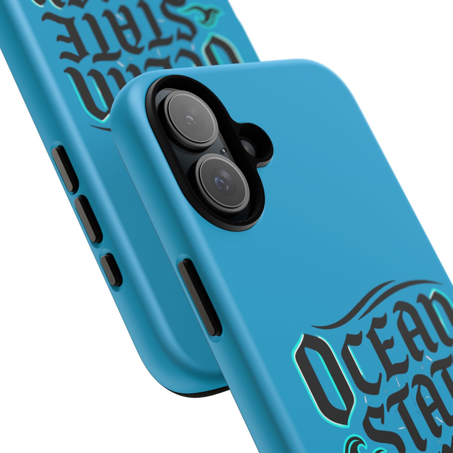Ocean State Energy Phone Case — Tough Protective iPhone Cover with Nautical Script