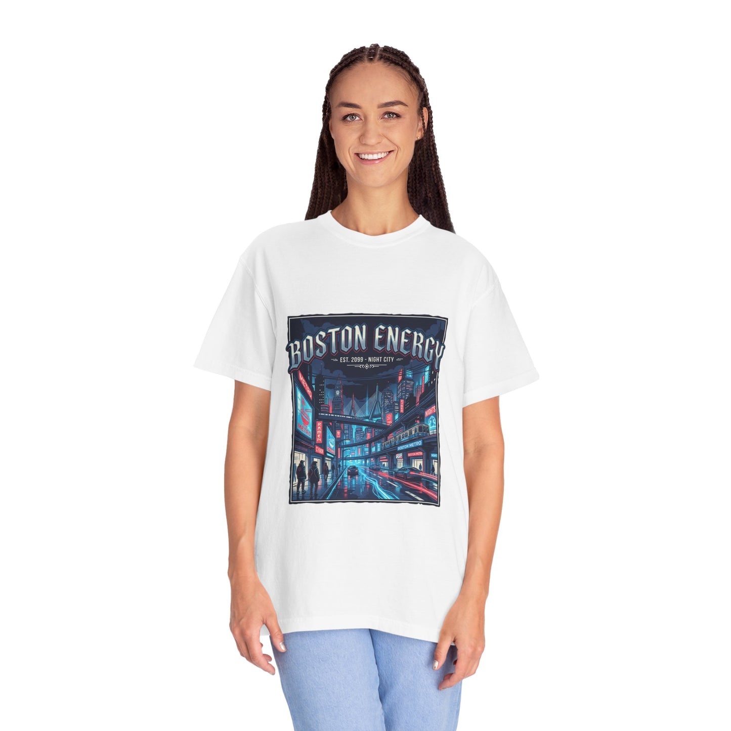 Boston Energy Graphic T-Shirt — Neon City Streetwear