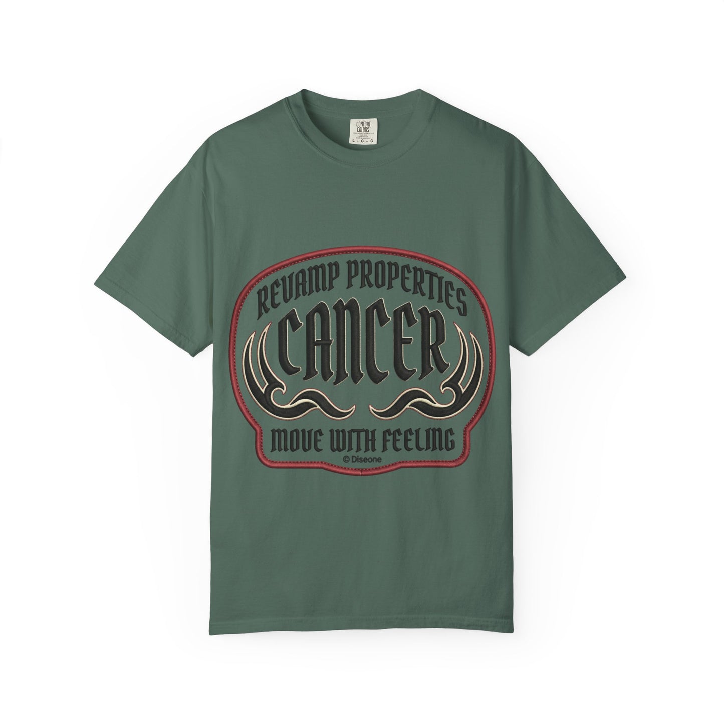 Cancer Zodiac T-Shirt — 'Move With Feeling' Astrology Tee