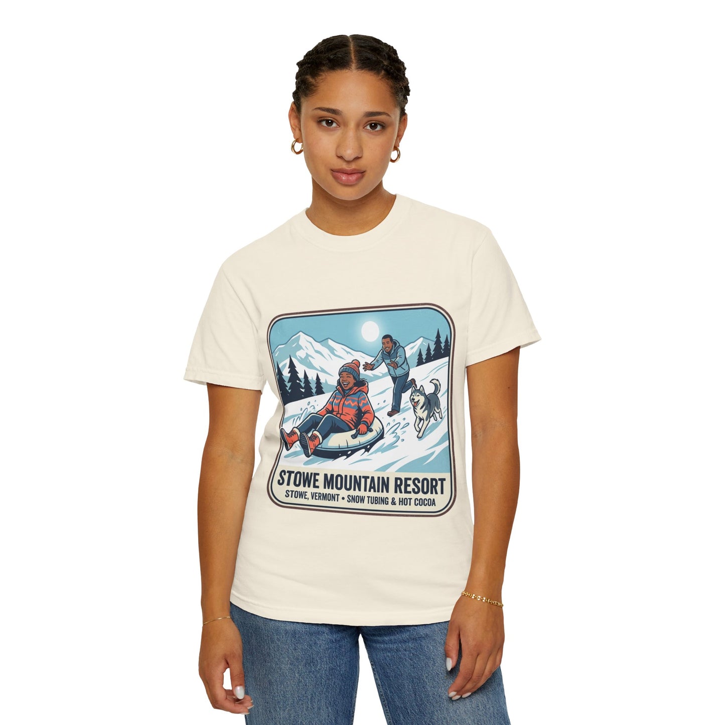 Stowe Mountain Resort Snow Tubing T-Shirt