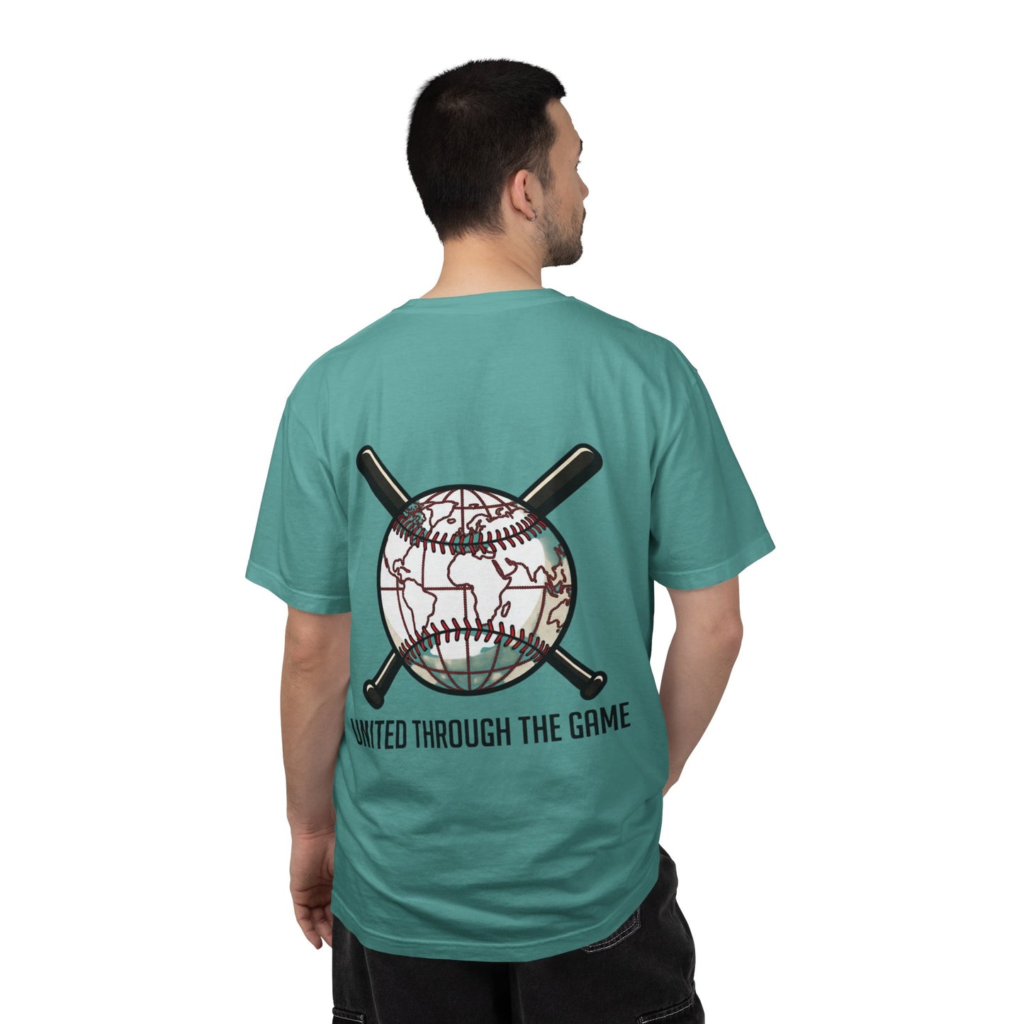Baseball Globe T-Shirt — "United Through The Game"