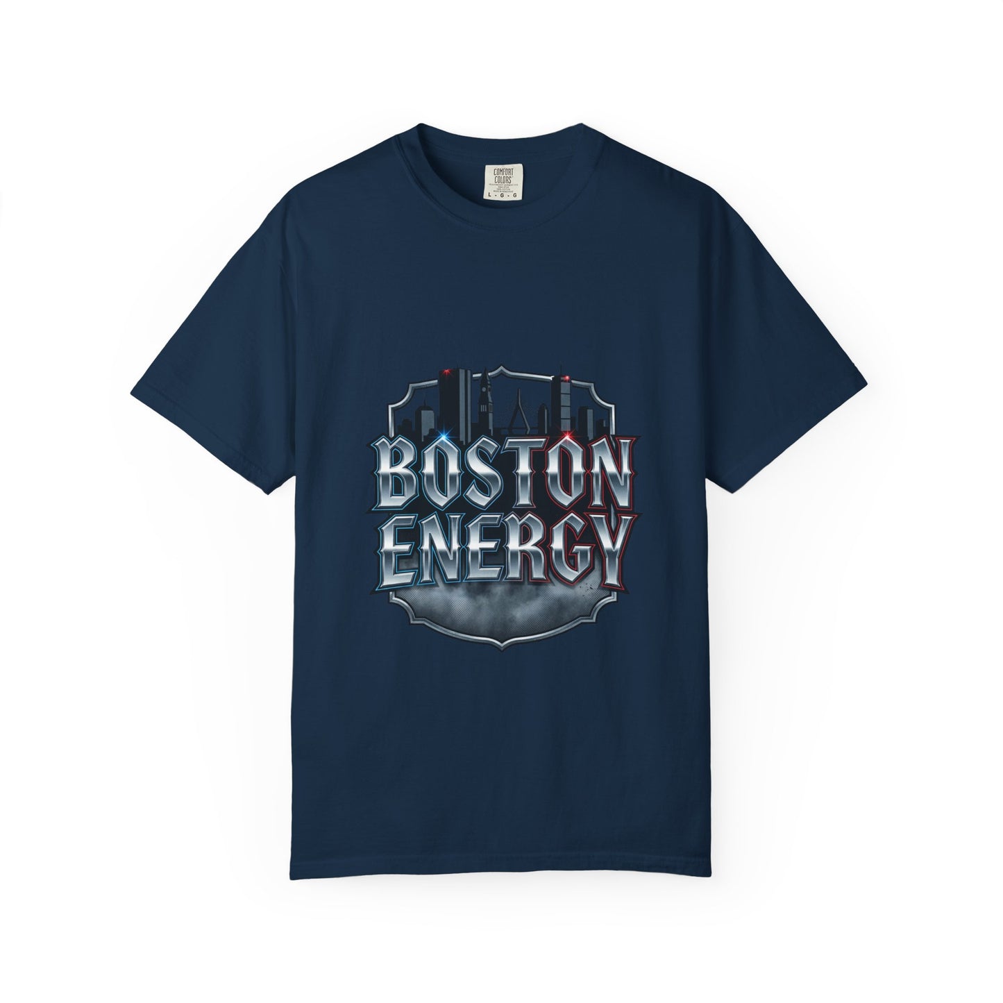 Boston Energy T-Shirt — City Skyline Graphic Tee
