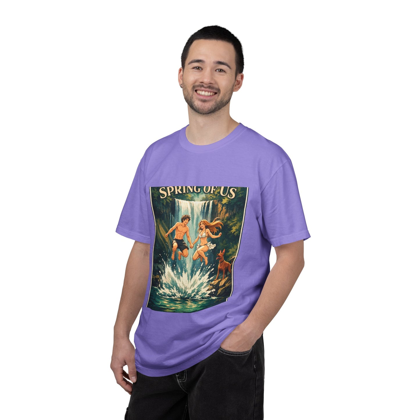 Vintage 'Spring of Us' Waterfall Graphic T-Shirt