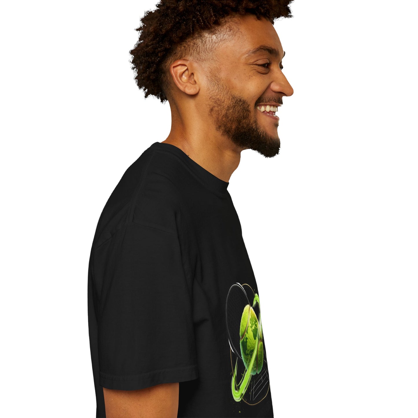 Tennis Globe T‑Shirt — "United Through the Game" Sports Tee
