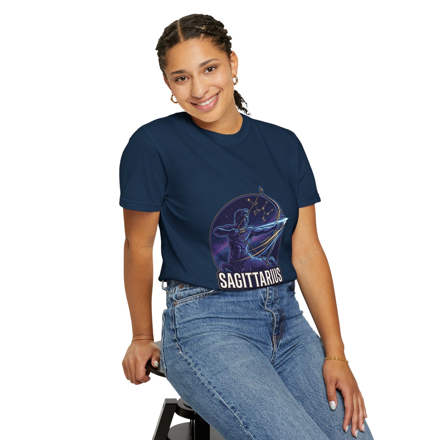 Sagittarius Archer Zodiac T‑Shirt — Astrology Constellation Graphic Tee