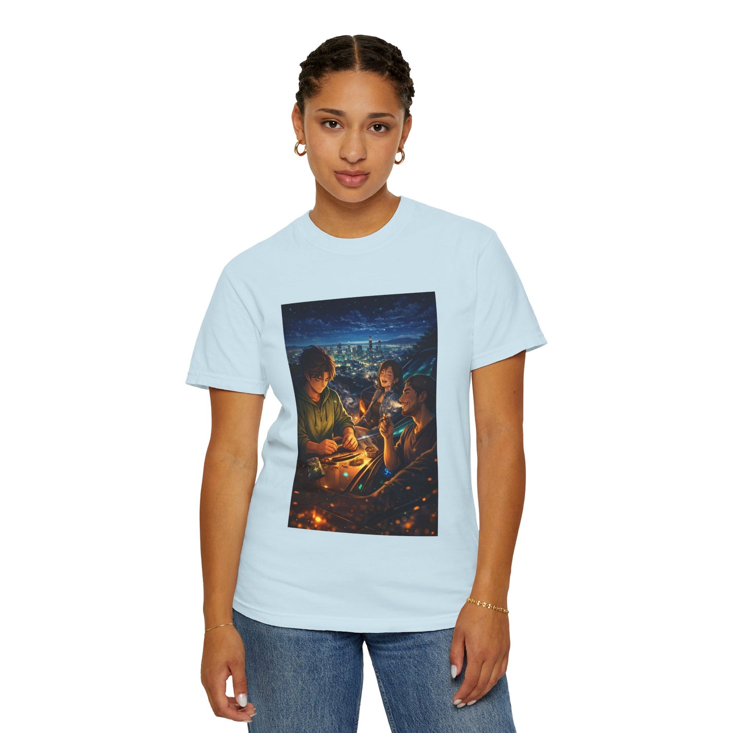ROAD TRIP SMOKE SESSION-Unisex Garment-Dyed T-shirt