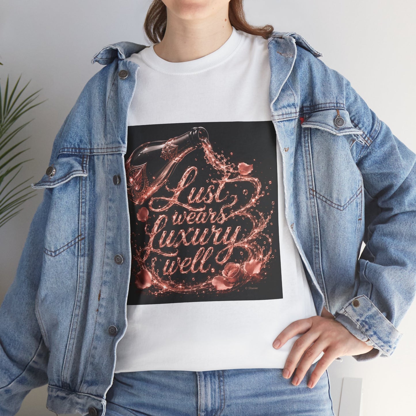 Lust Treats Luxury Well T-Shirt – Vintage Script Graphic Tee