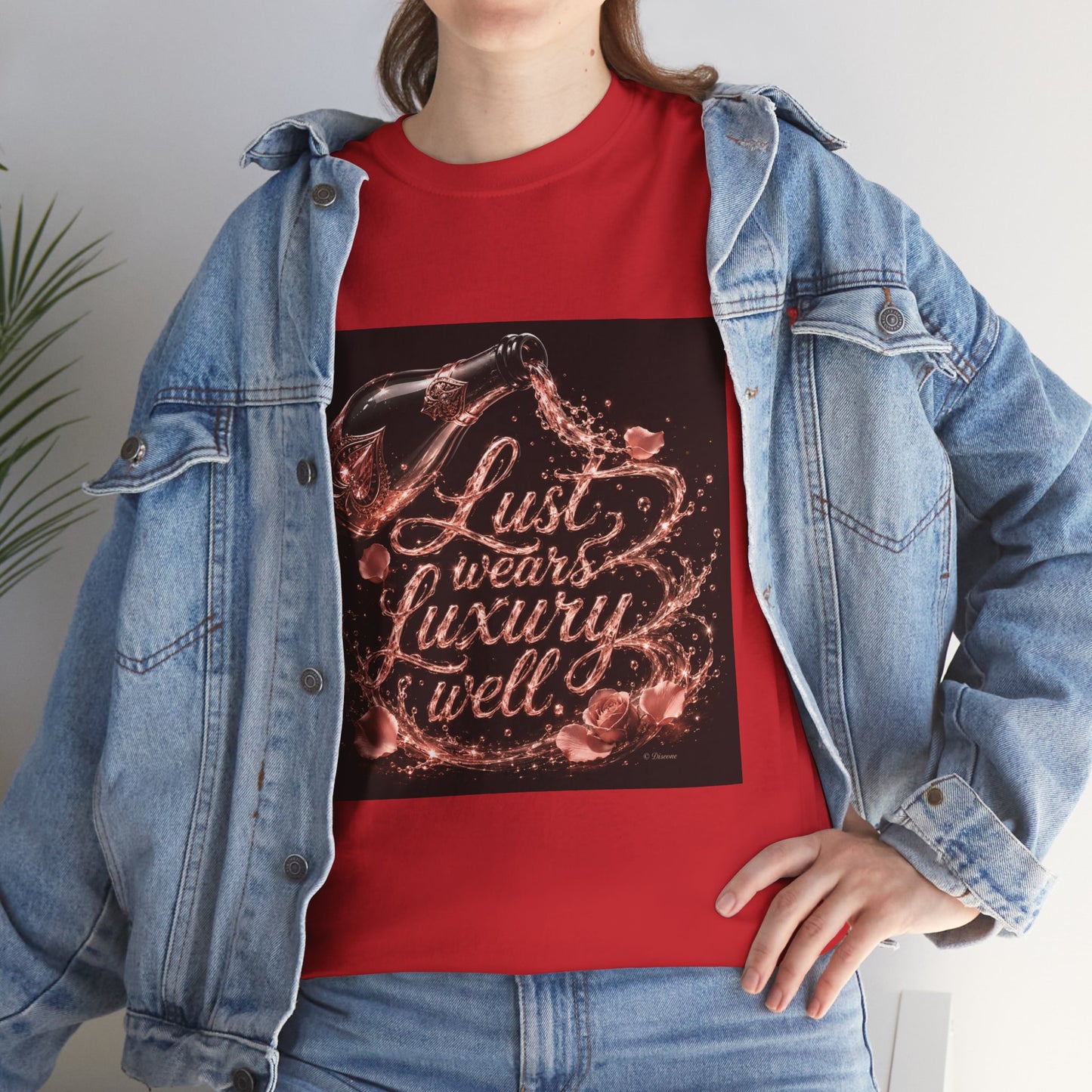 Lust Treats Luxury Well T-Shirt – Vintage Script Graphic Tee