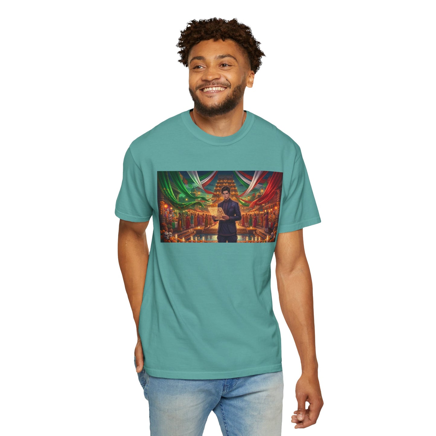 Mexican Festival Night T-Shirt — Cinematic Streets Graphic Tee