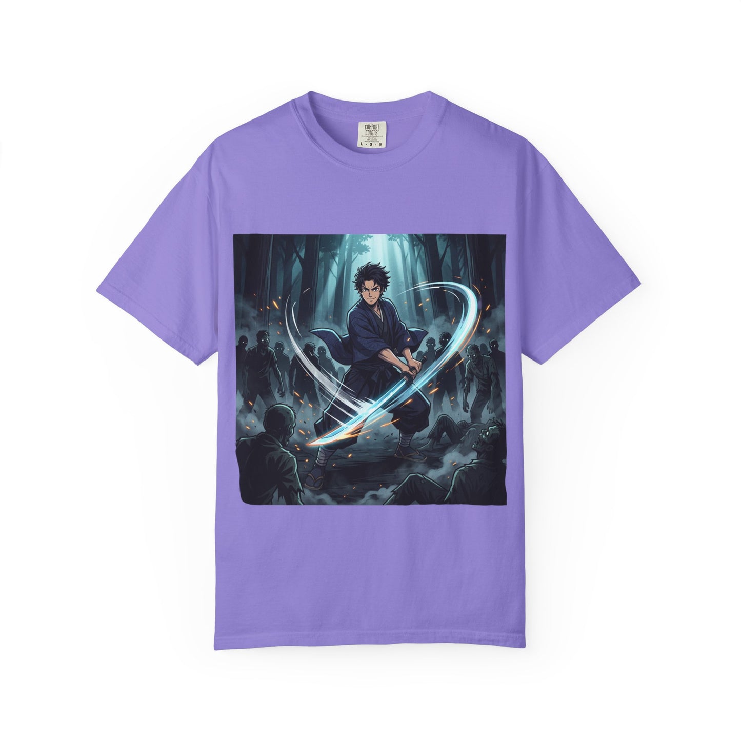 Mage Battlemage T‑Shirt — Fantasy Wizard Magic Sword Illustration Tee