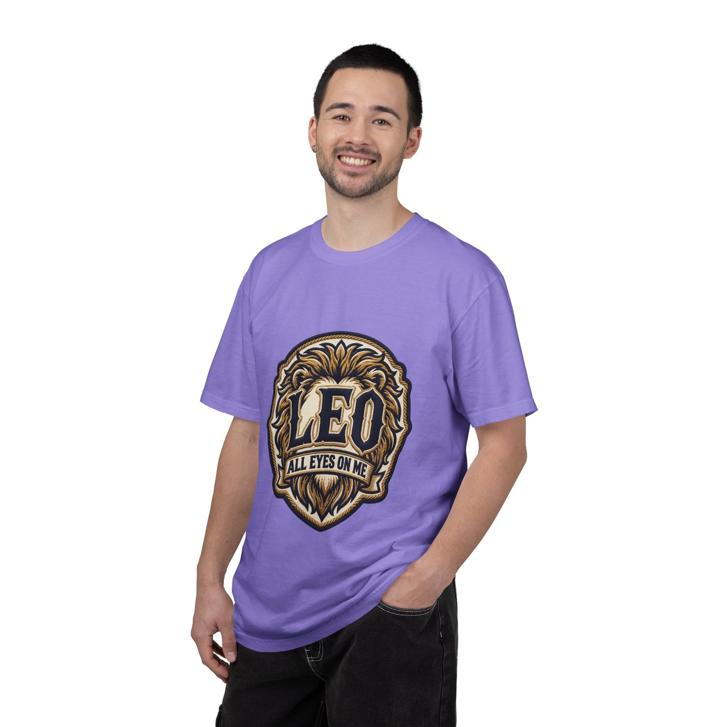 Leo 'All Eyes On Me' Zodiac T-Shirt — Bold Lion Astrology Tee