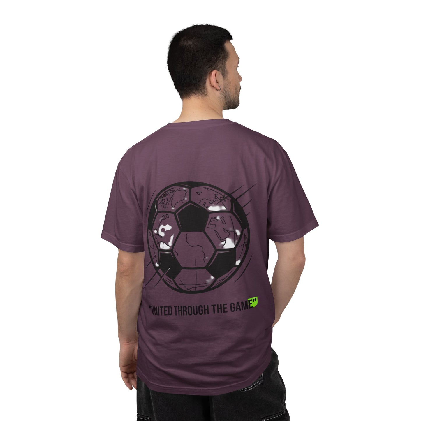 Soccer Unity T-Shirt — "United Through the Game" Graphic Tee