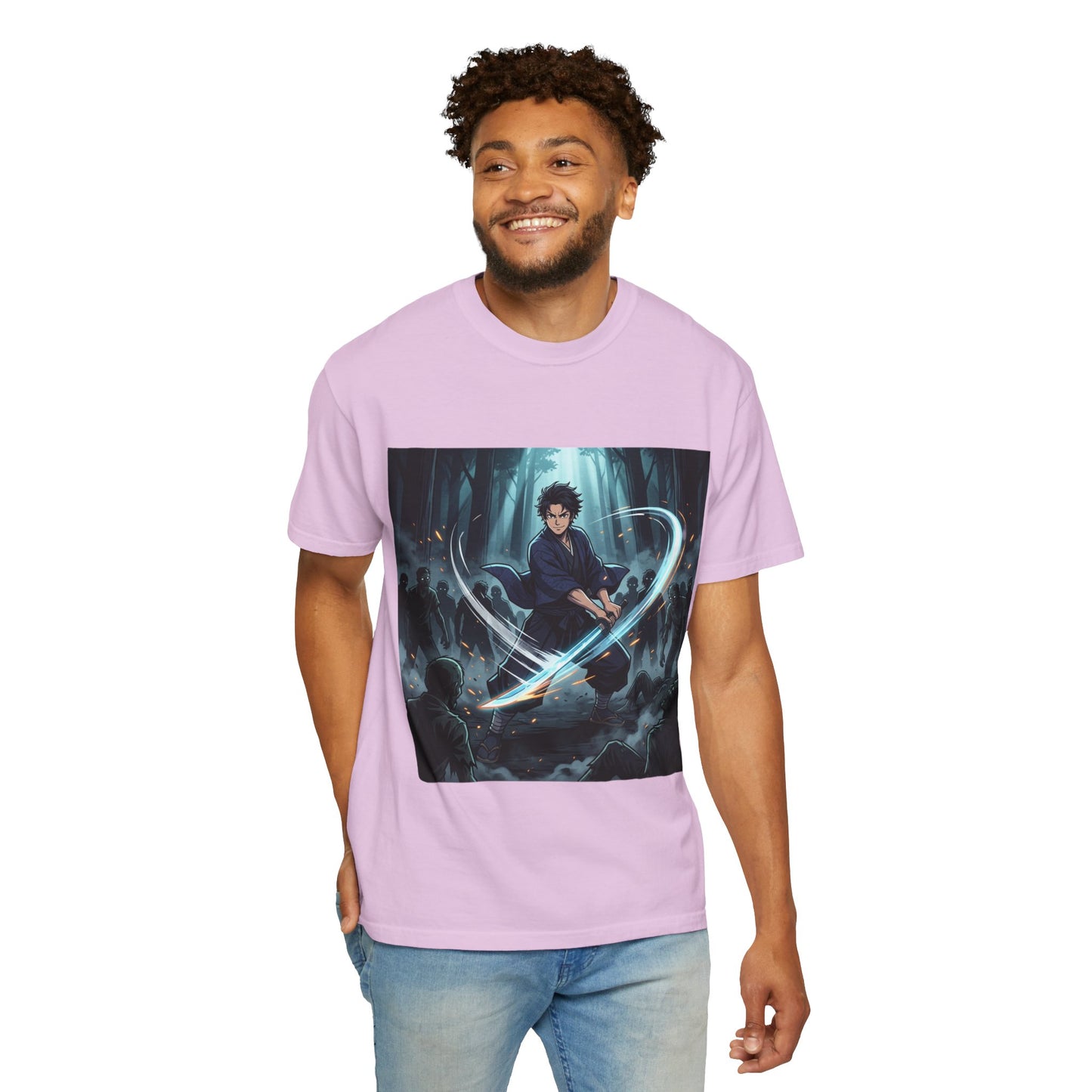 Mage Battlemage T‑Shirt — Fantasy Wizard Magic Sword Illustration Tee