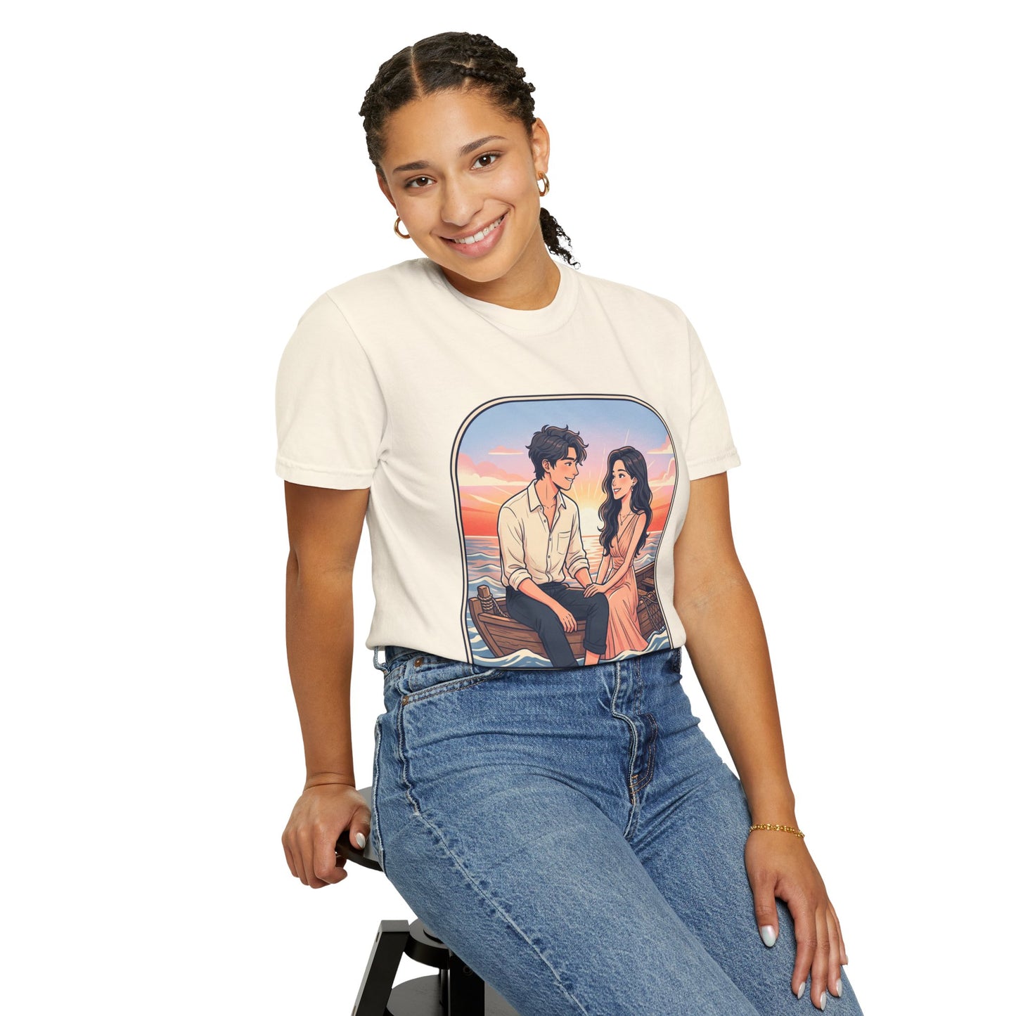 Sunrise & Sea Romantic Beach T-Shirt