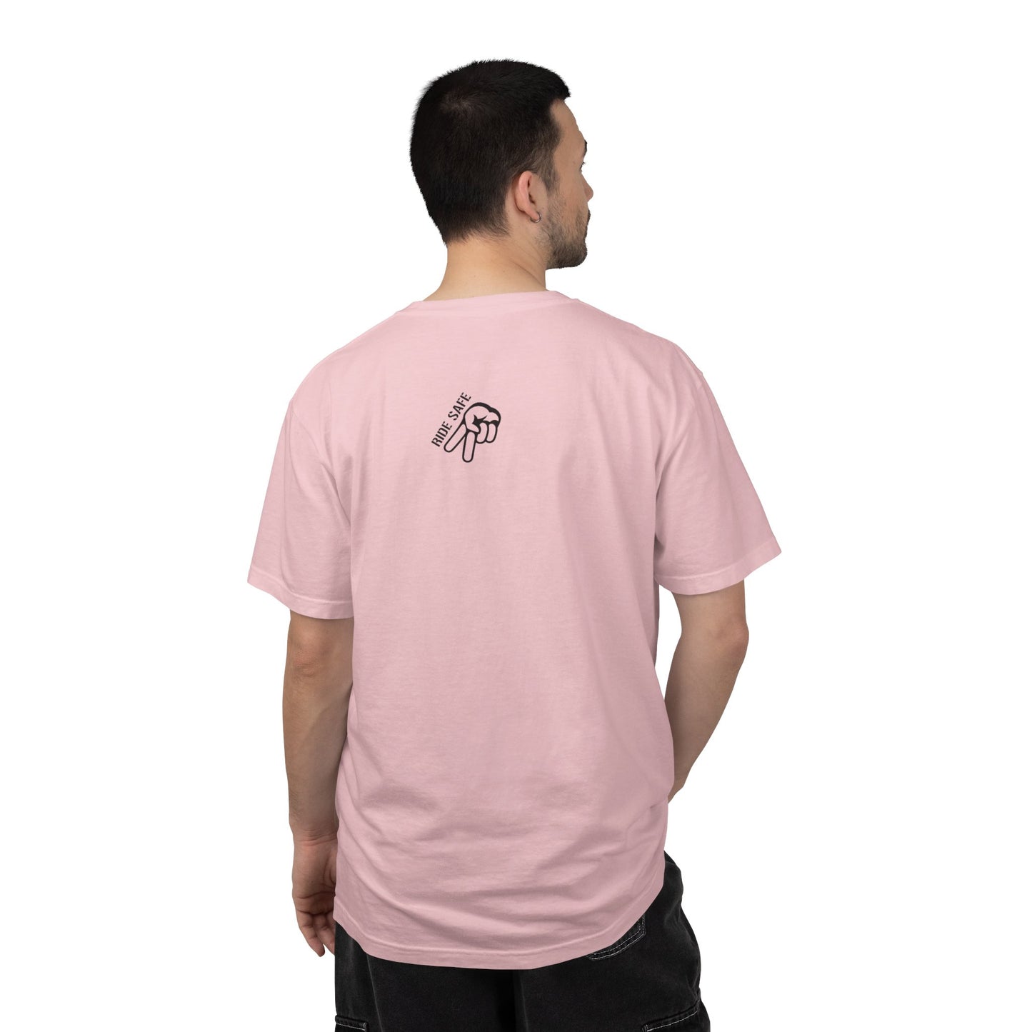 Motorcycle Sunset T-Shirt — Two Bikes Riding Into the Horizon
