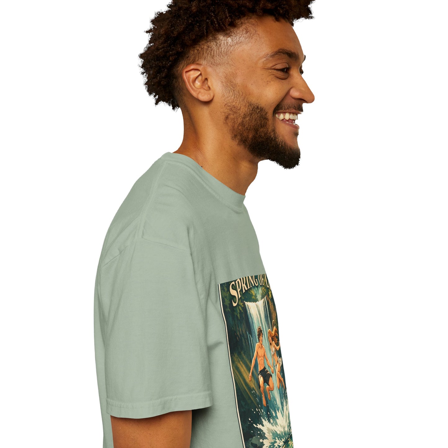 Vintage 'Spring of Us' Waterfall Graphic T-Shirt