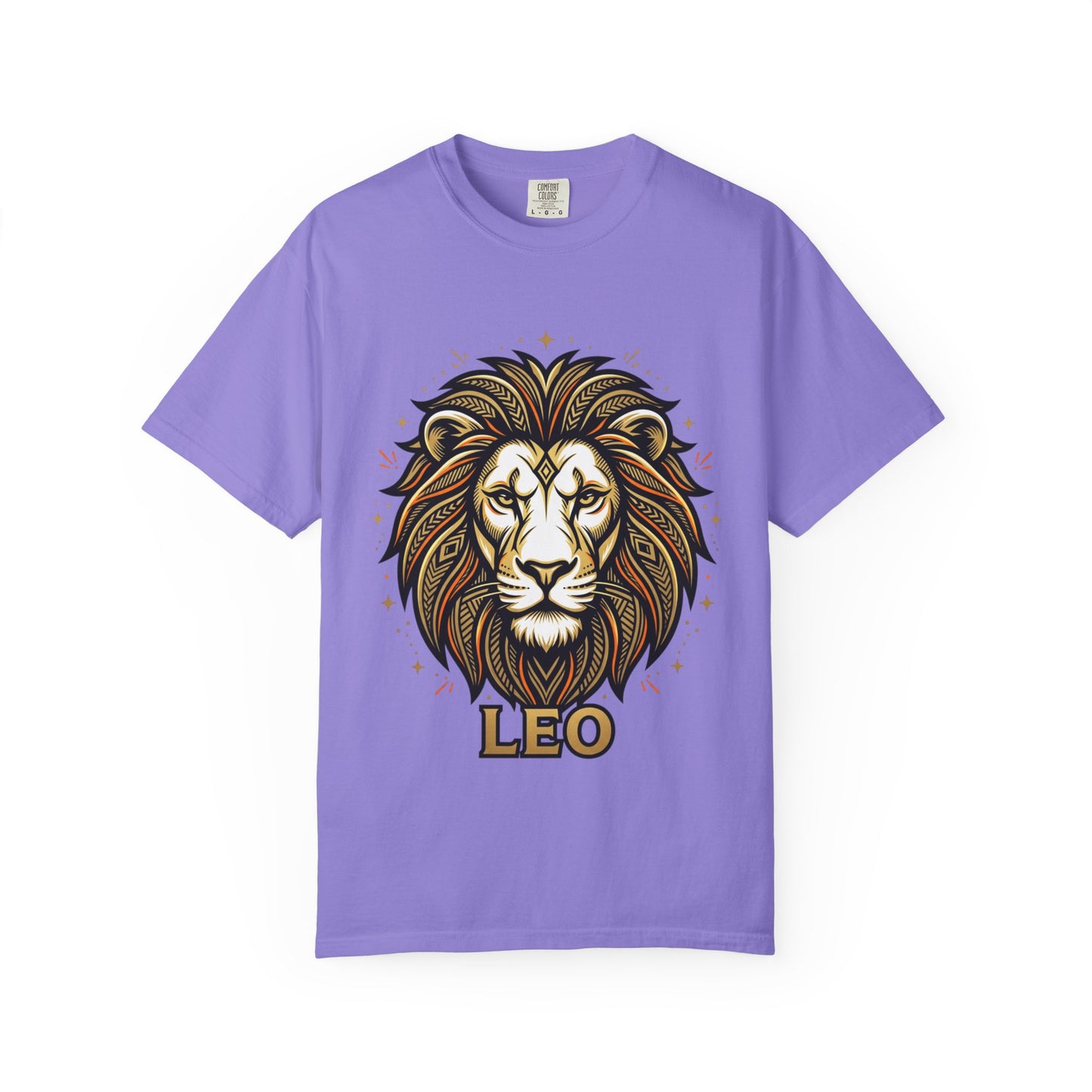 Leo Zodiac Lion T-Shirt — Bold Astrology Graphic Tee