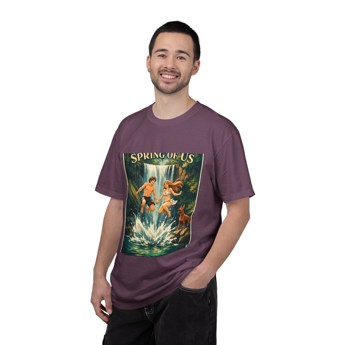 Vintage 'Spring of Us' Waterfall Graphic T-Shirt