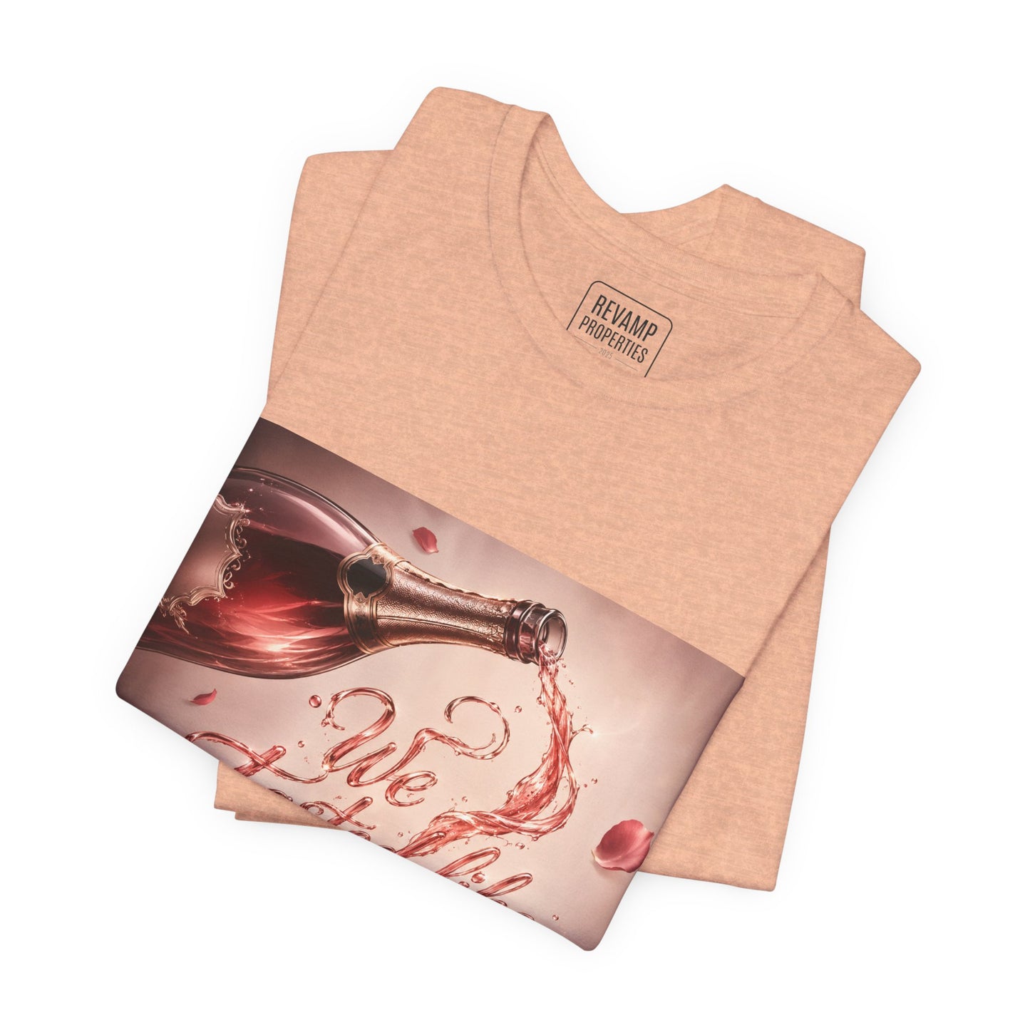 We Tasted Like Bad Decisions T shirt - Pink Champagne Pleasure Graphic Tee