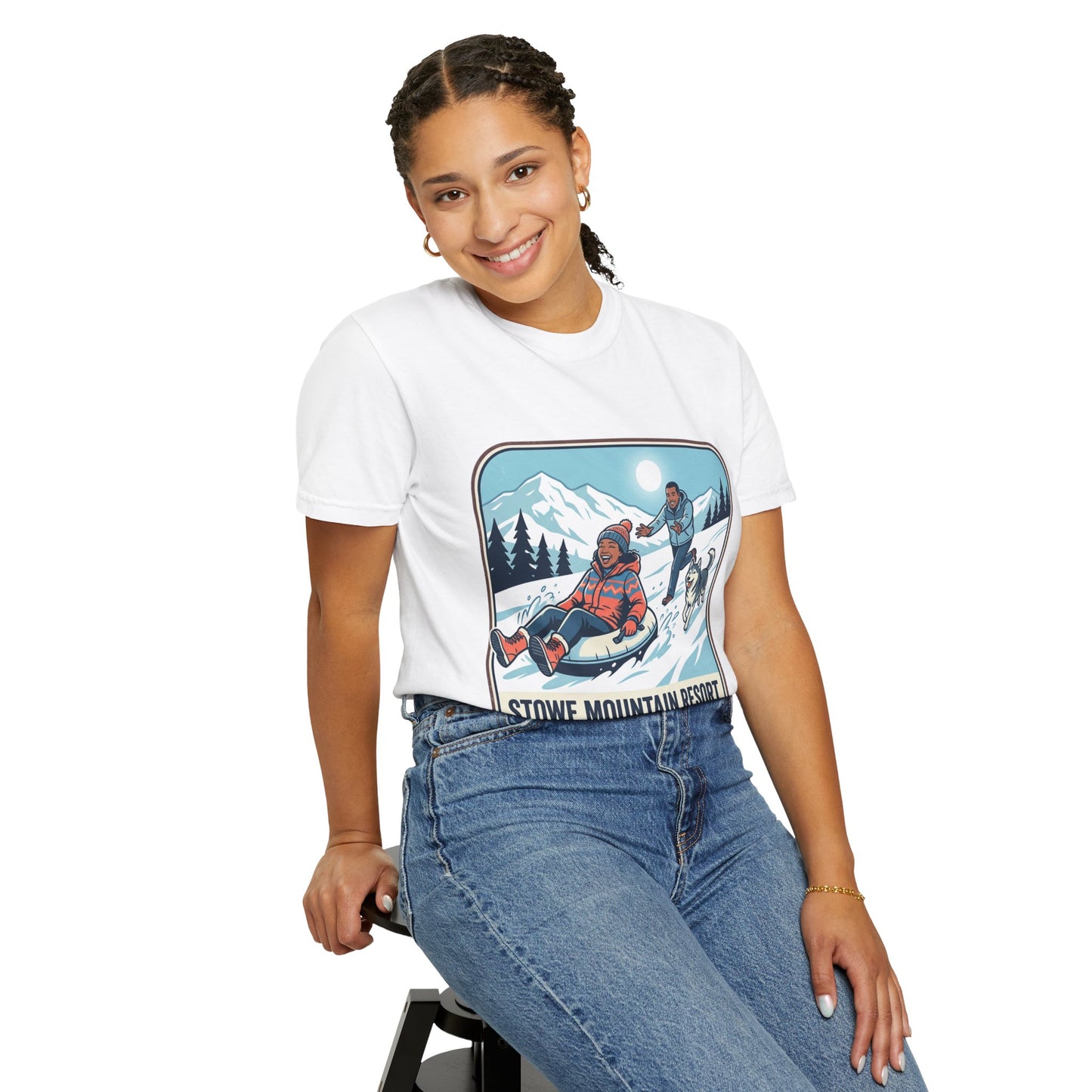 Stowe Mountain Resort Snow Tubing T-Shirt