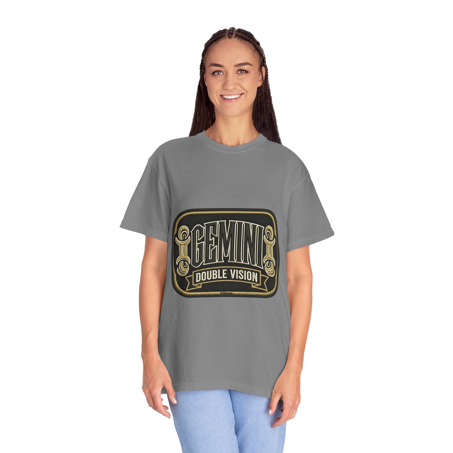 Gemini Double Vision T-Shirt — Zodiac Twin Graphic Tee