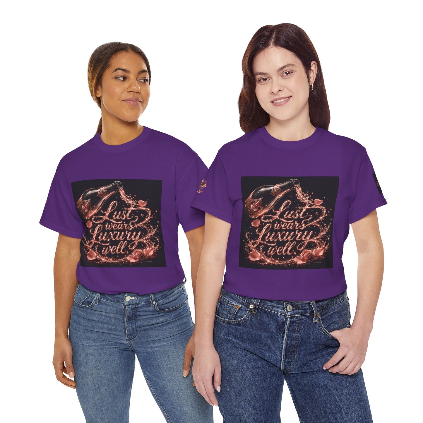 Lust Treats Luxury Well T-Shirt – Vintage Script Graphic Tee