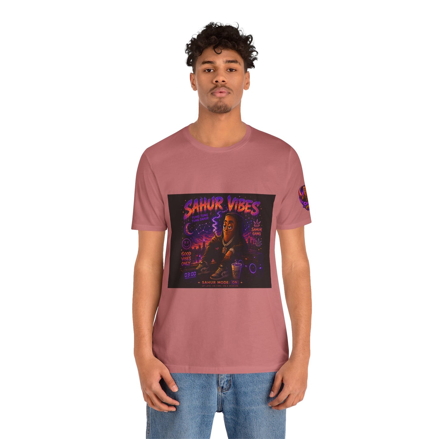 Tung Tung Tung Sahur SOLO Night Smoke DOLO Tee — Urban Chill Cartoon Design