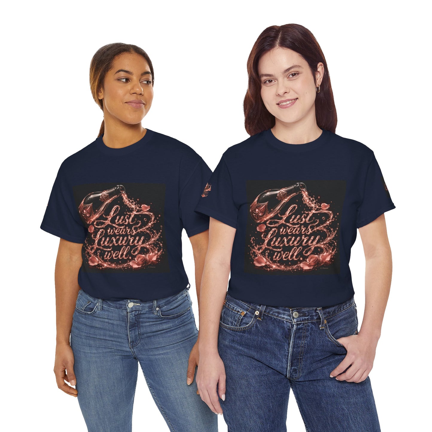 Lust Treats Luxury Well T-Shirt – Vintage Script Graphic Tee