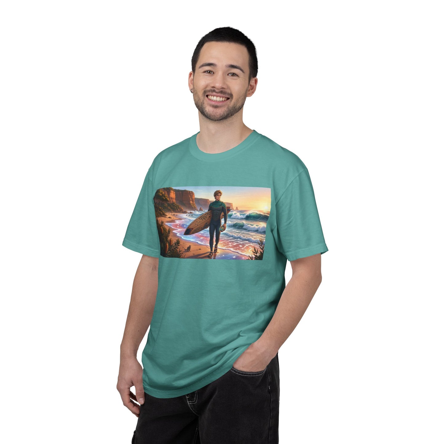 Surfer at Sunset T-Shirt