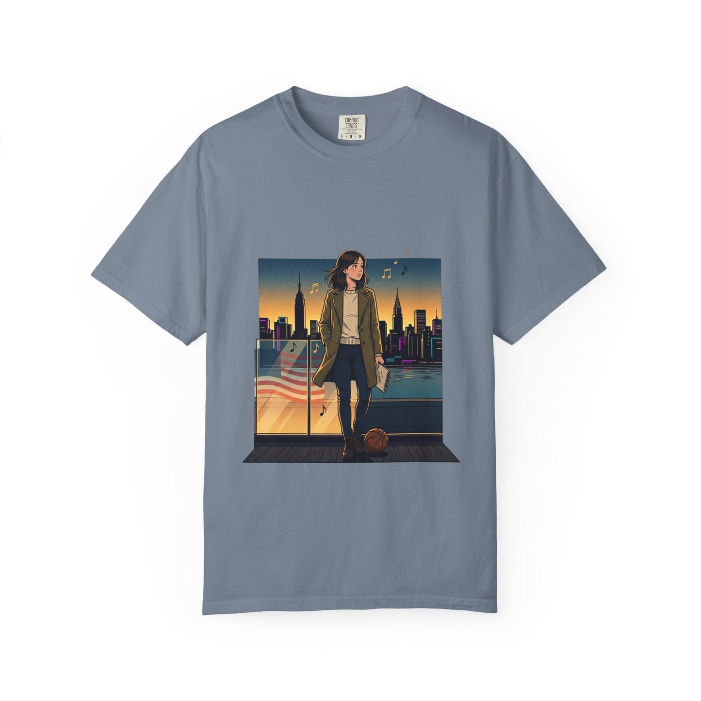GLOBAL ENERGY: HER CITY, HER STORY— City Sunset Graphic T-Shirt