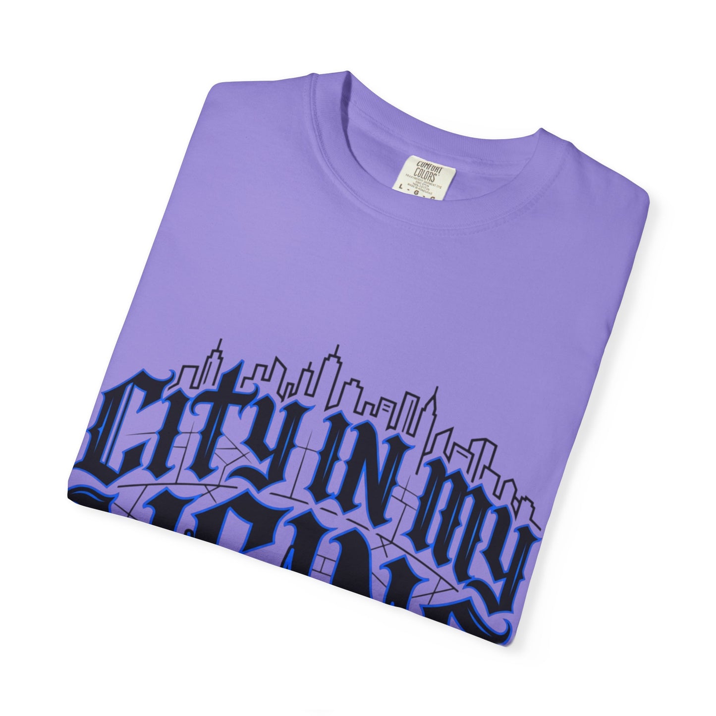 City in My Veins T-Shirt — Urban Skyline Graphic Tee