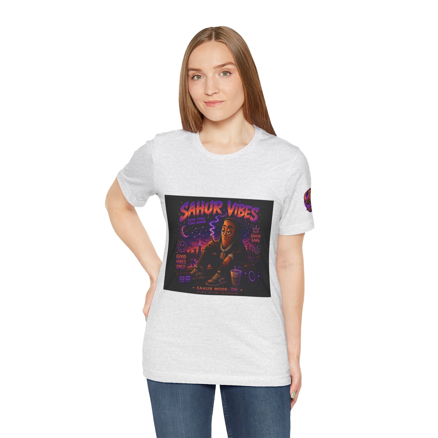 Tung Tung Tung Sahur SOLO Night Smoke DOLO Tee — Urban Chill Cartoon Design