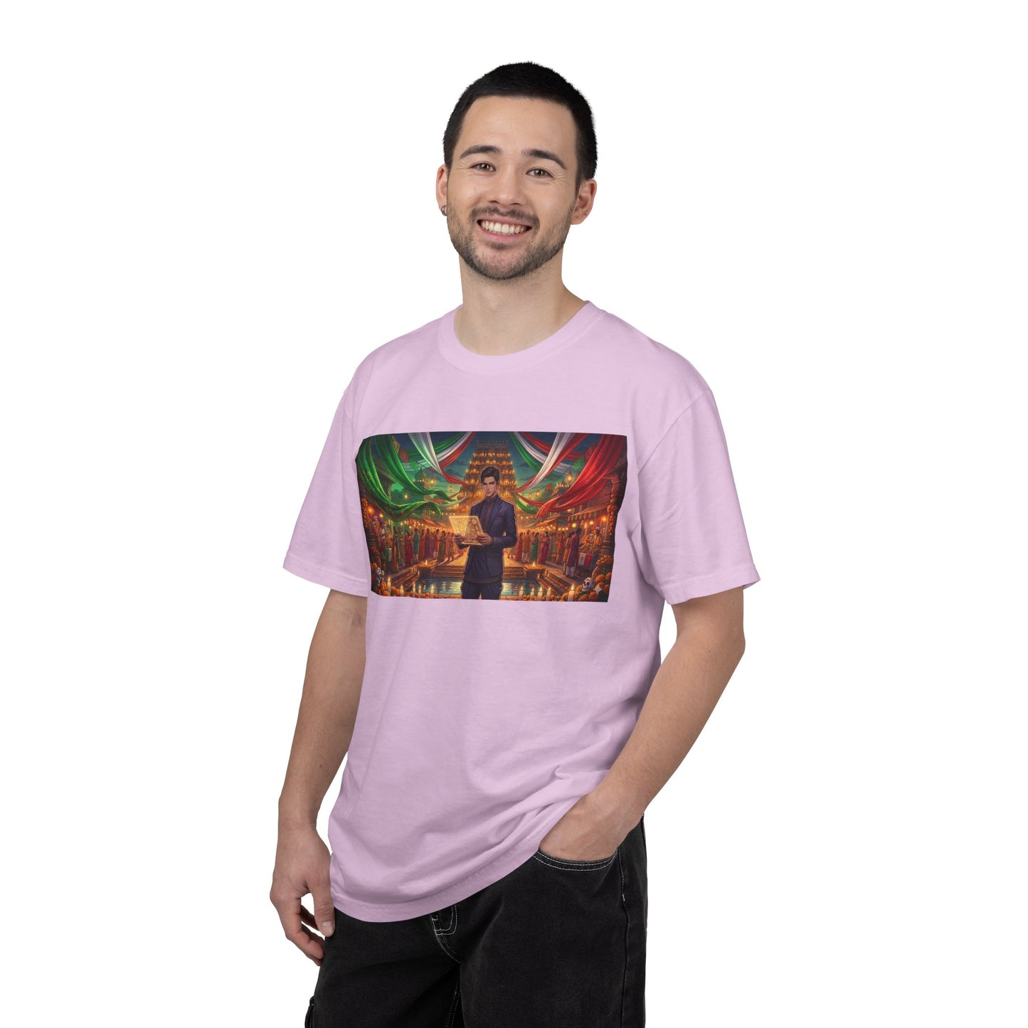 Mexican Festival Night T-Shirt — Cinematic Streets Graphic Tee