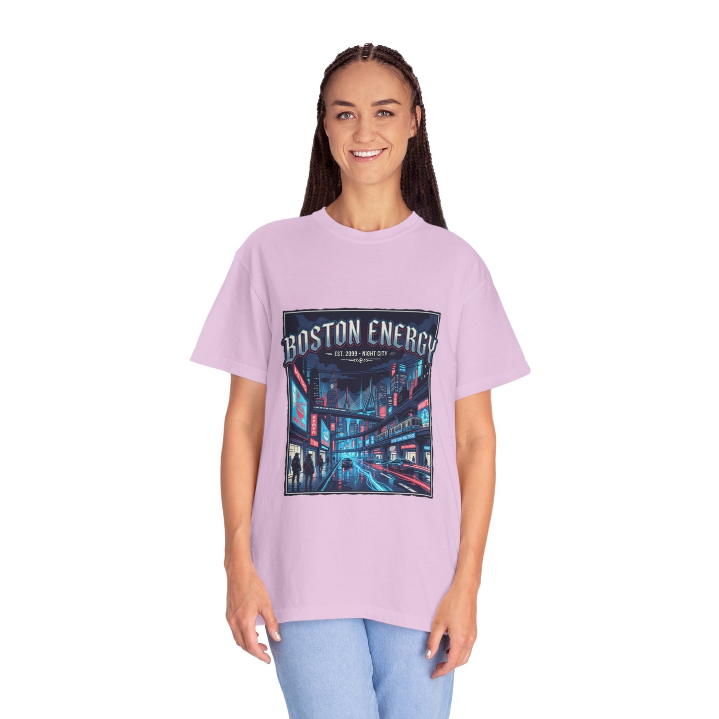 Boston Energy Graphic T-Shirt — Neon City Streetwear