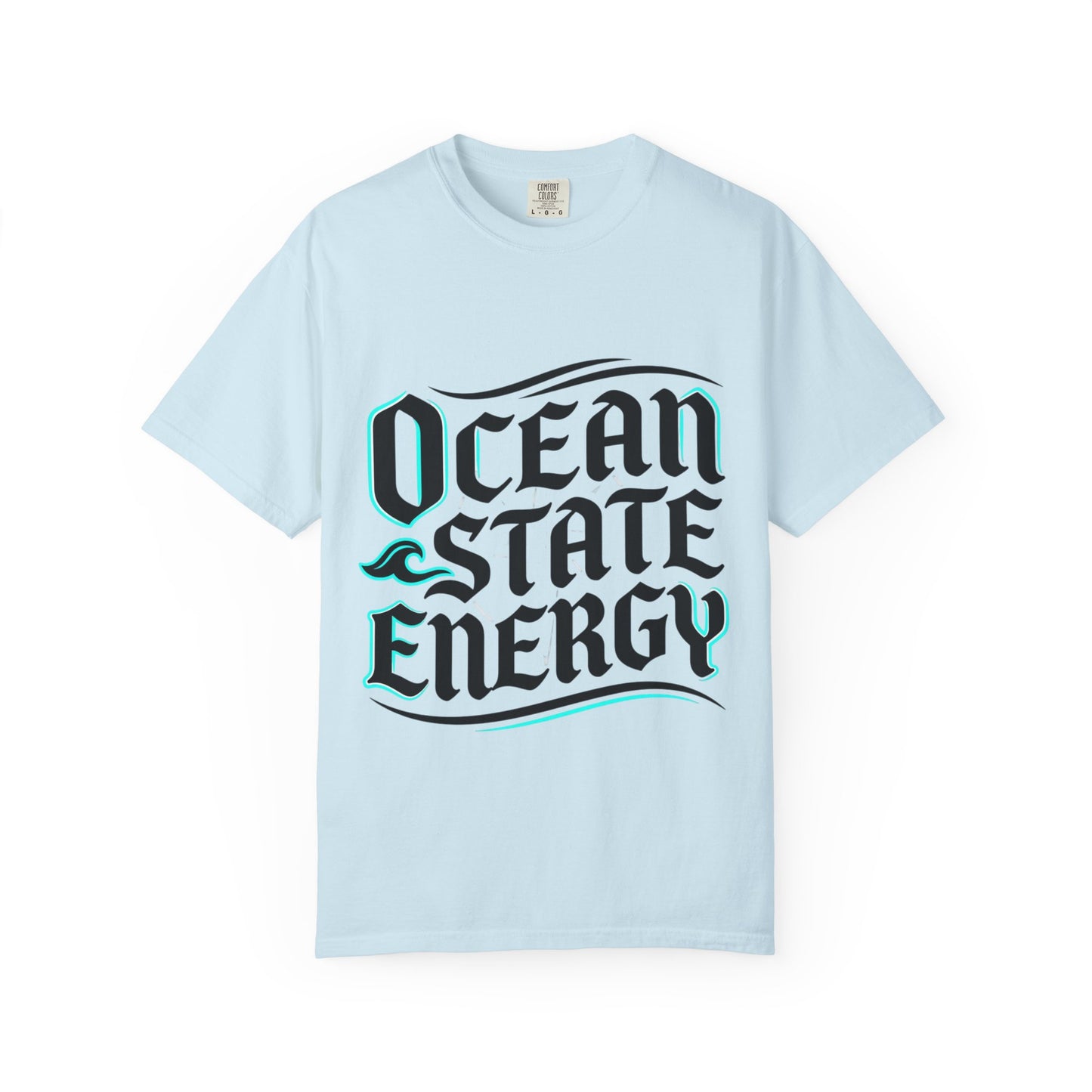 Ocean State Energy T-Shirt — Nautical Script Graphic Tee