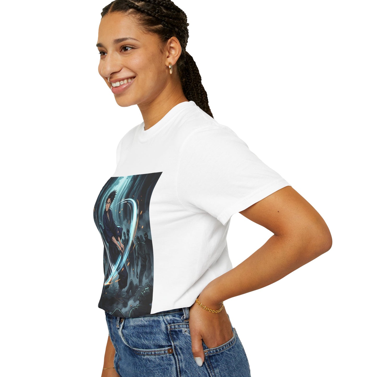Mage Battlemage T‑Shirt — Fantasy Wizard Magic Sword Illustration Tee