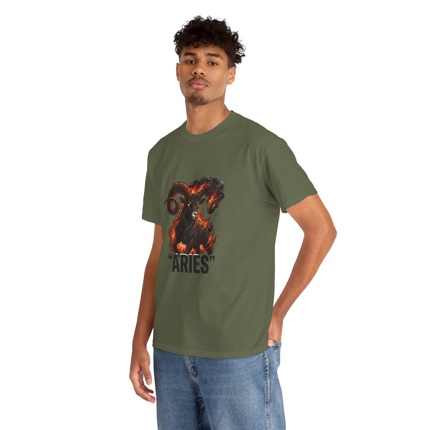 Aries Flame Ram T‑Shirt