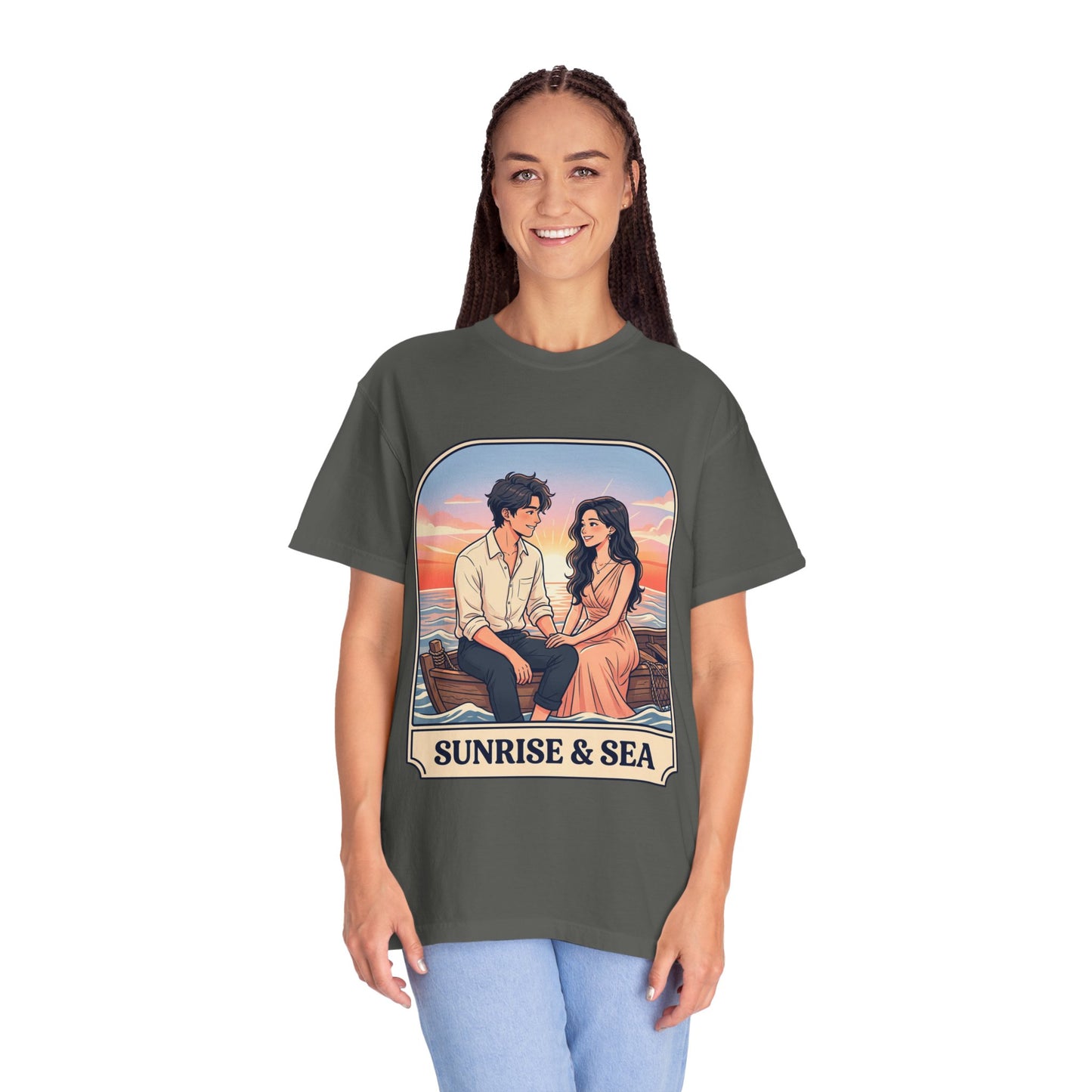 Sunrise & Sea Romantic Beach T-Shirt