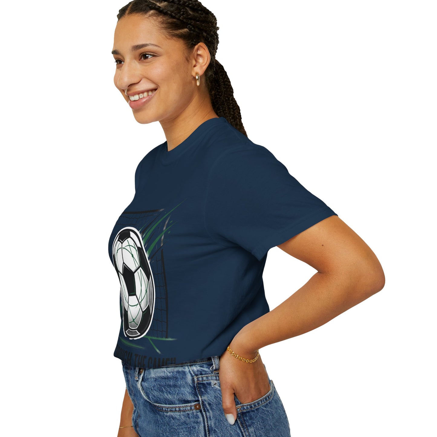 Soccer Graphic T-Shirt — "United Through The Game"