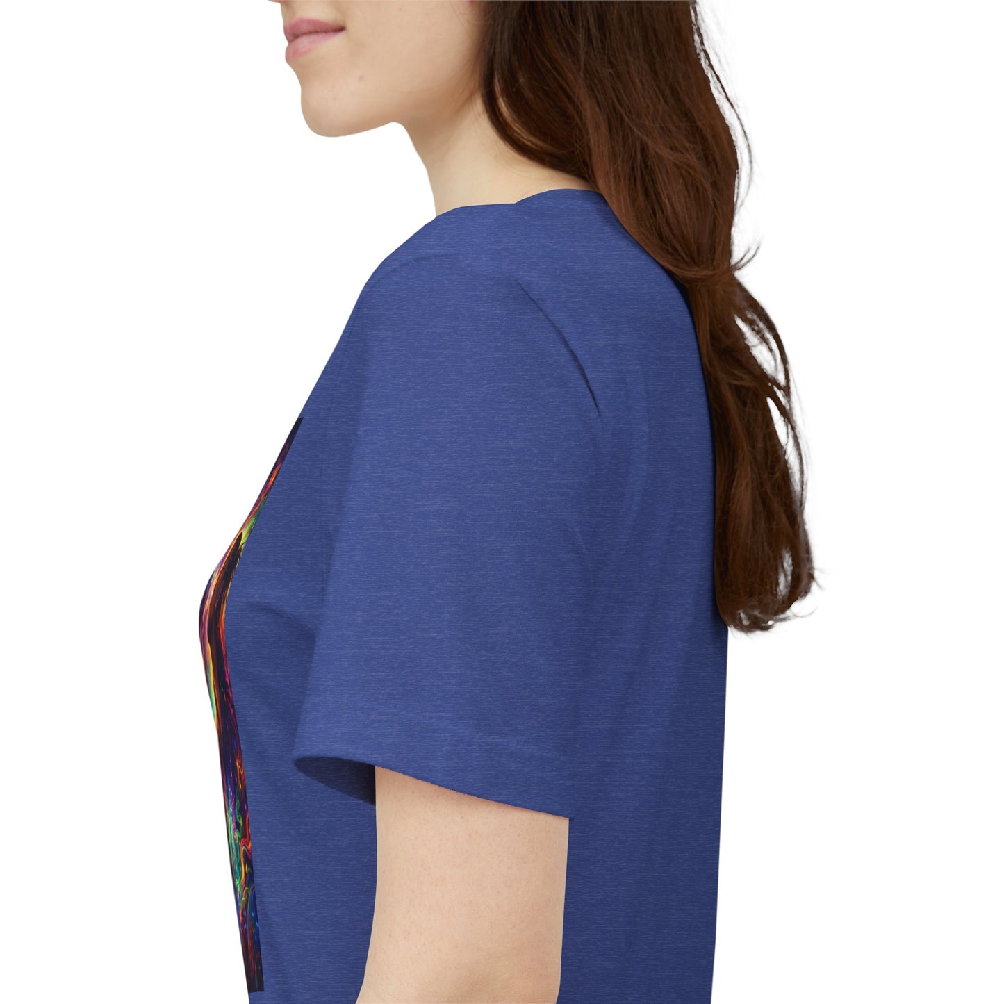 Psychedelic Session T-Shirt — Cosmic Portrait Graphic Tee