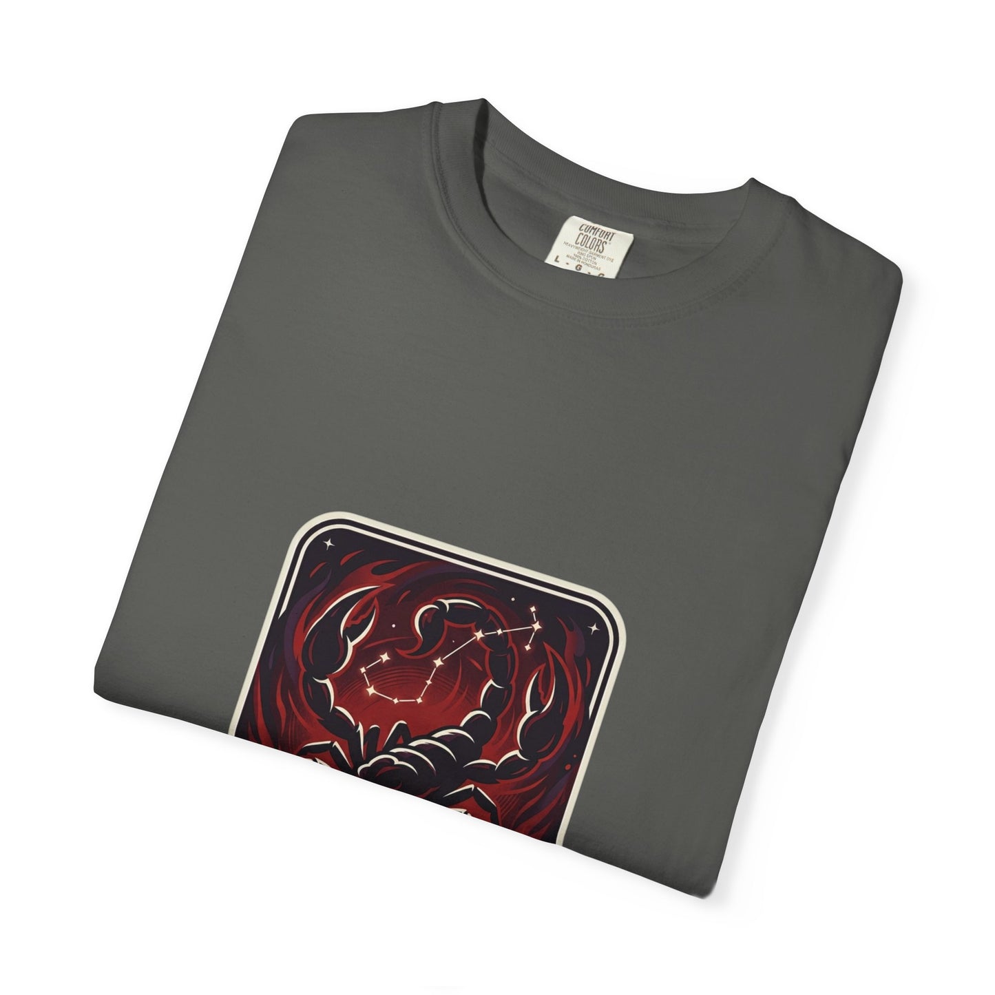 Scorpio Zodiac T-Shirt — Bold Red Scorpion Astrological Tee