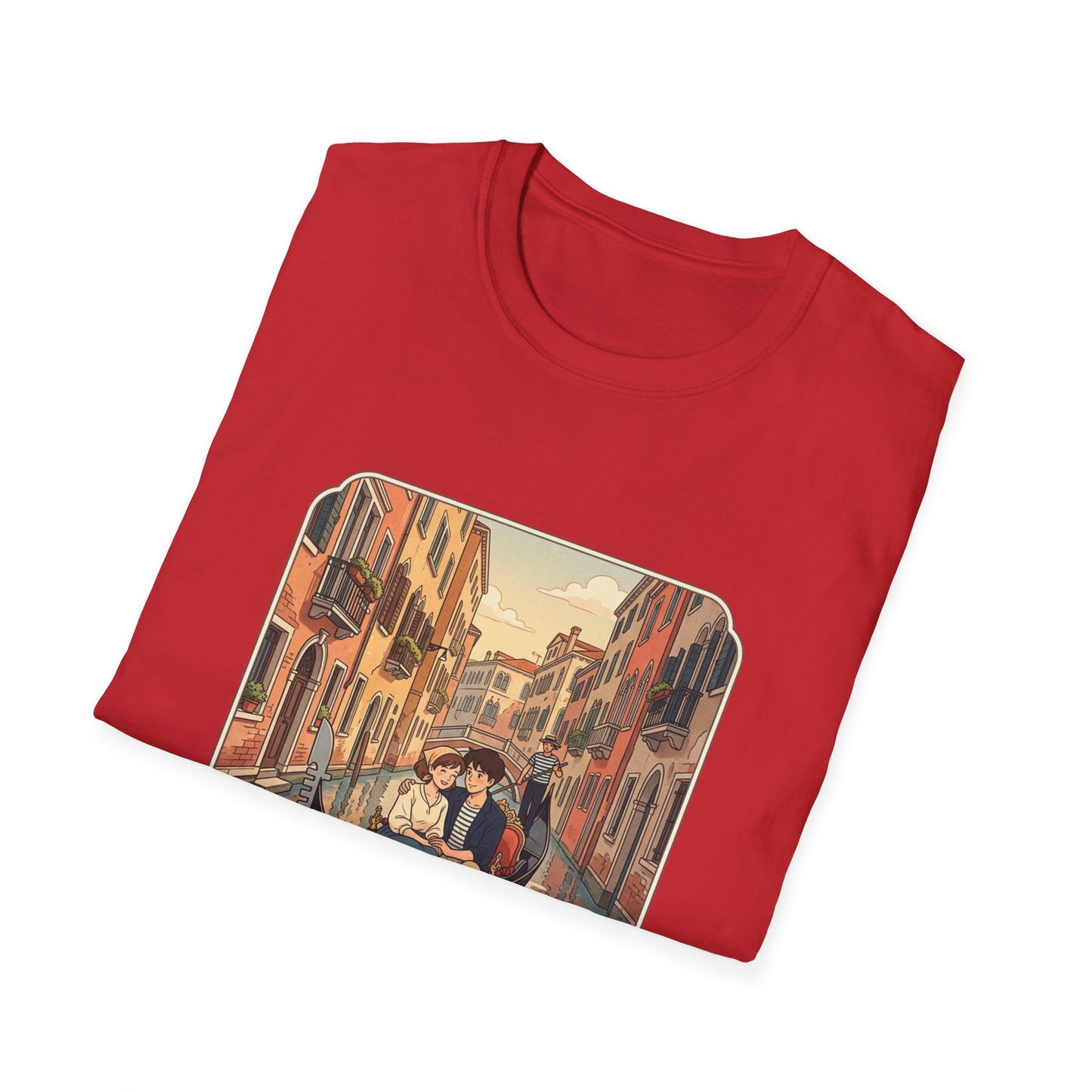 T-Shirt — Love in Venice Gondola Romantic Travel Tee