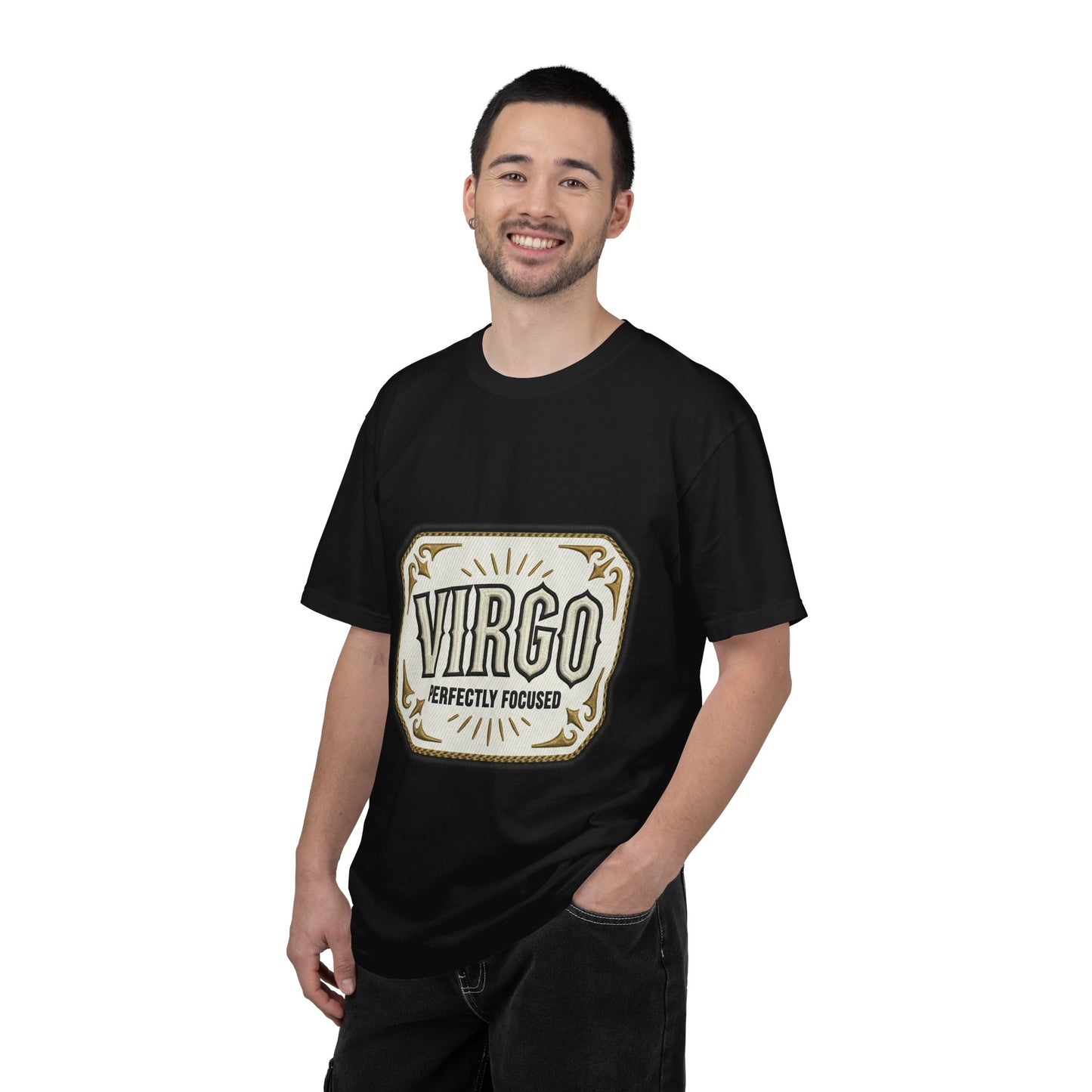 Virgo "Perfectly Focused" Zodiac T-Shirt — Vintage Astrology Tee