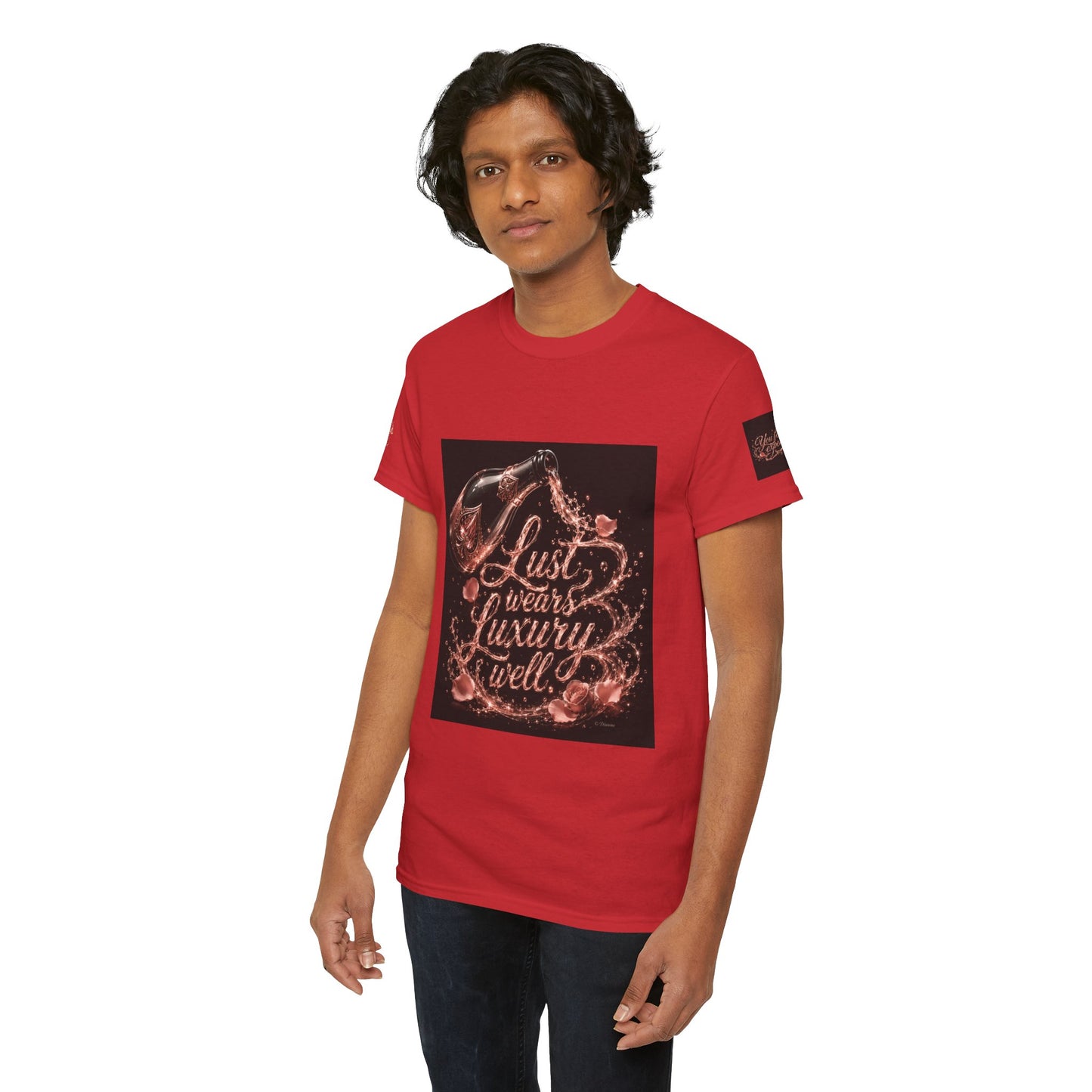 Lust Treats Luxury Well T-Shirt – Vintage Script Graphic Tee